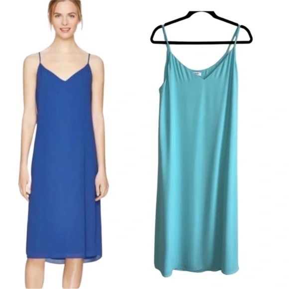 Aritzia Babaton Blue Templeton Slip Dress - Picture 6 of 6